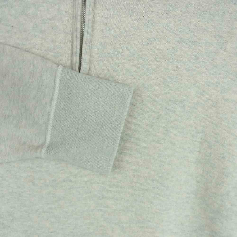 BUTCHER PRODUCTS ブッチャープロダクツ ハーフジップ 襟付き スウェット グレイッシュベージュ系 S 36-38【美品】【中古】