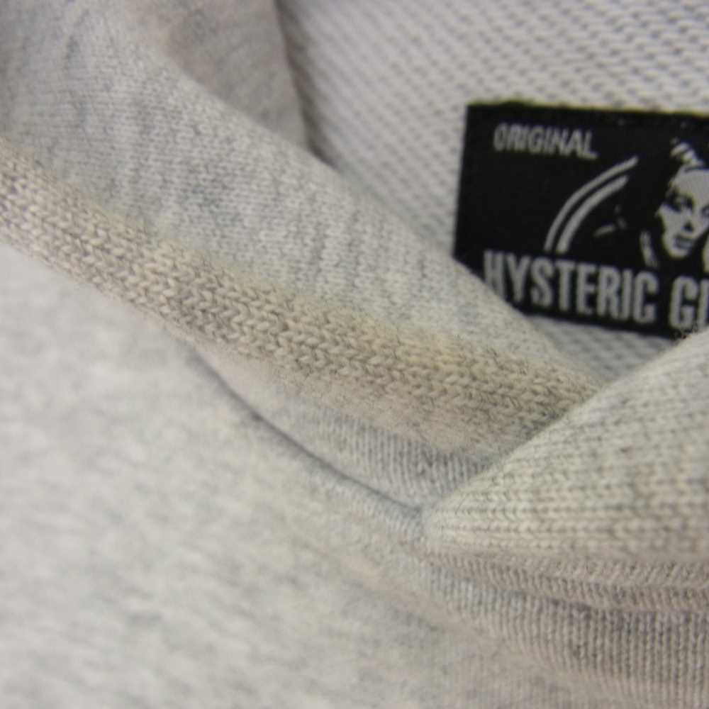 HYSTERIC GLAMOUR ヒステリックグラマー WIND AND SEA ウィンダンシー WDS-HYS-3-06 21AW WDS HOODIE プルオーバー パーカー グレー系 L【極上美品】【中古】