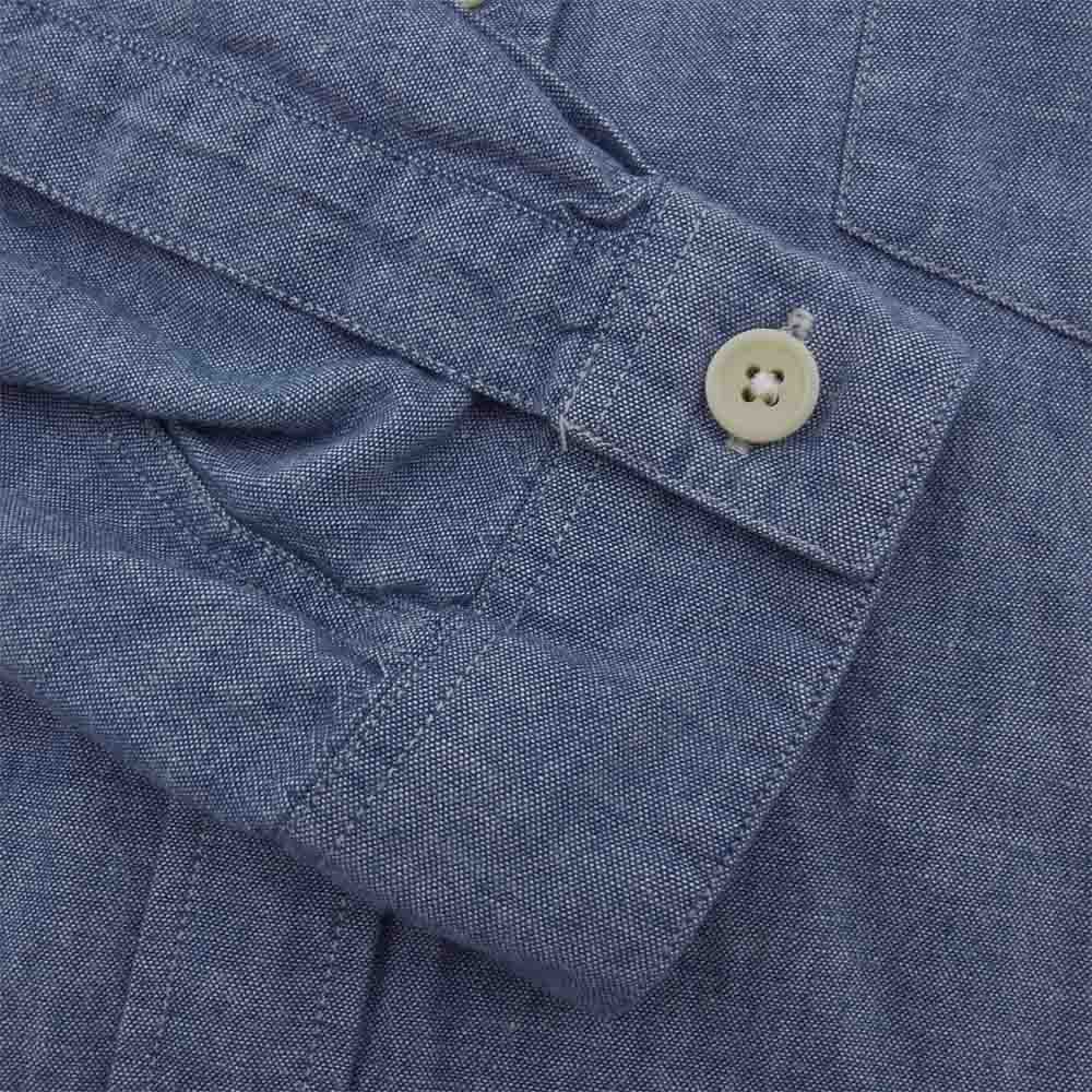 MARGARET HOWELL マーガレットハウエル シャンブレー シャツ ブルー系 M【中古】
