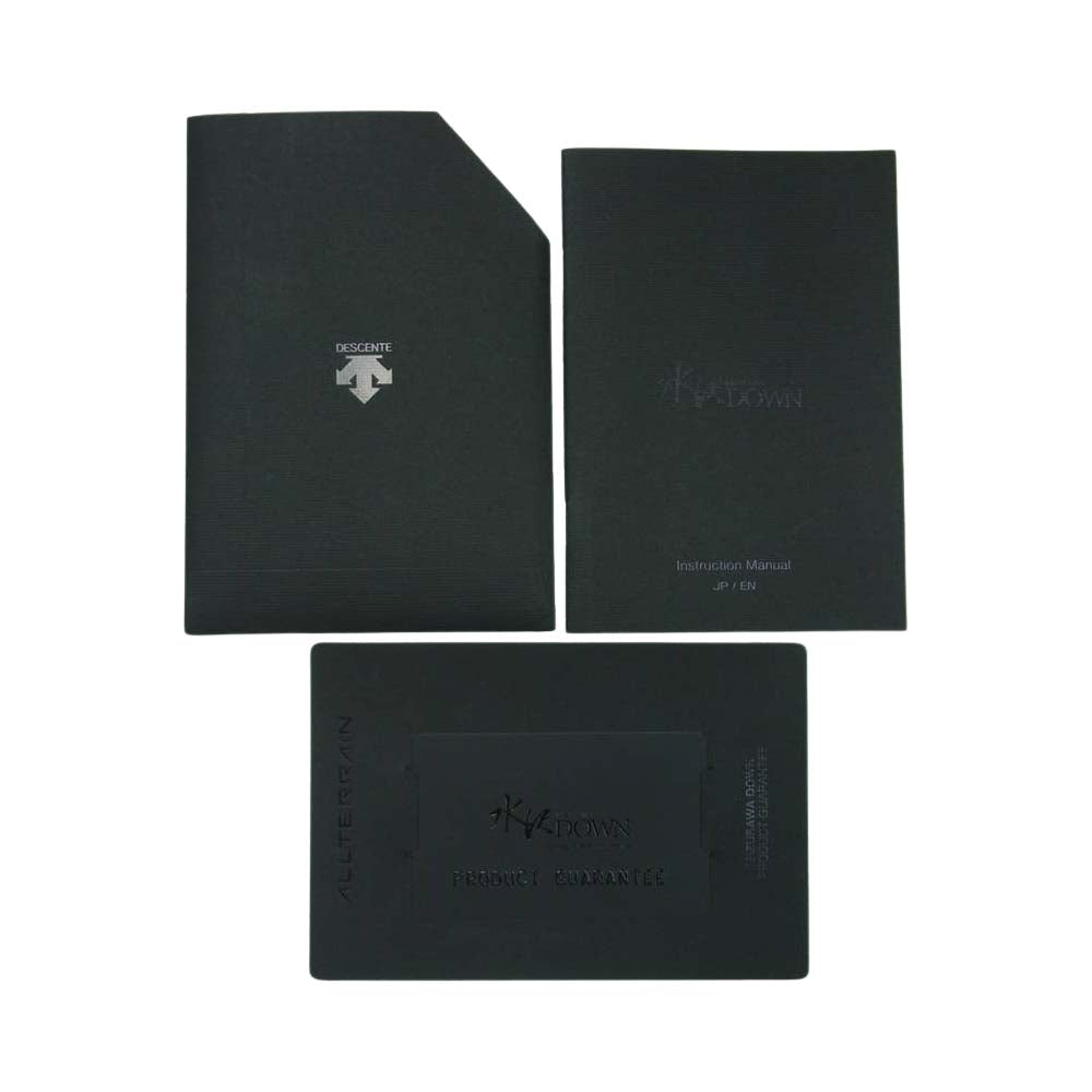 DESCENTE デサント DAMQGK30U ALLTERRAIN オルテライン MIZUSAWA DOWN MOUNTAINEER JACKET 水沢 ダウン マウンテニア ジャケット ダークネイビー系 M【中古】