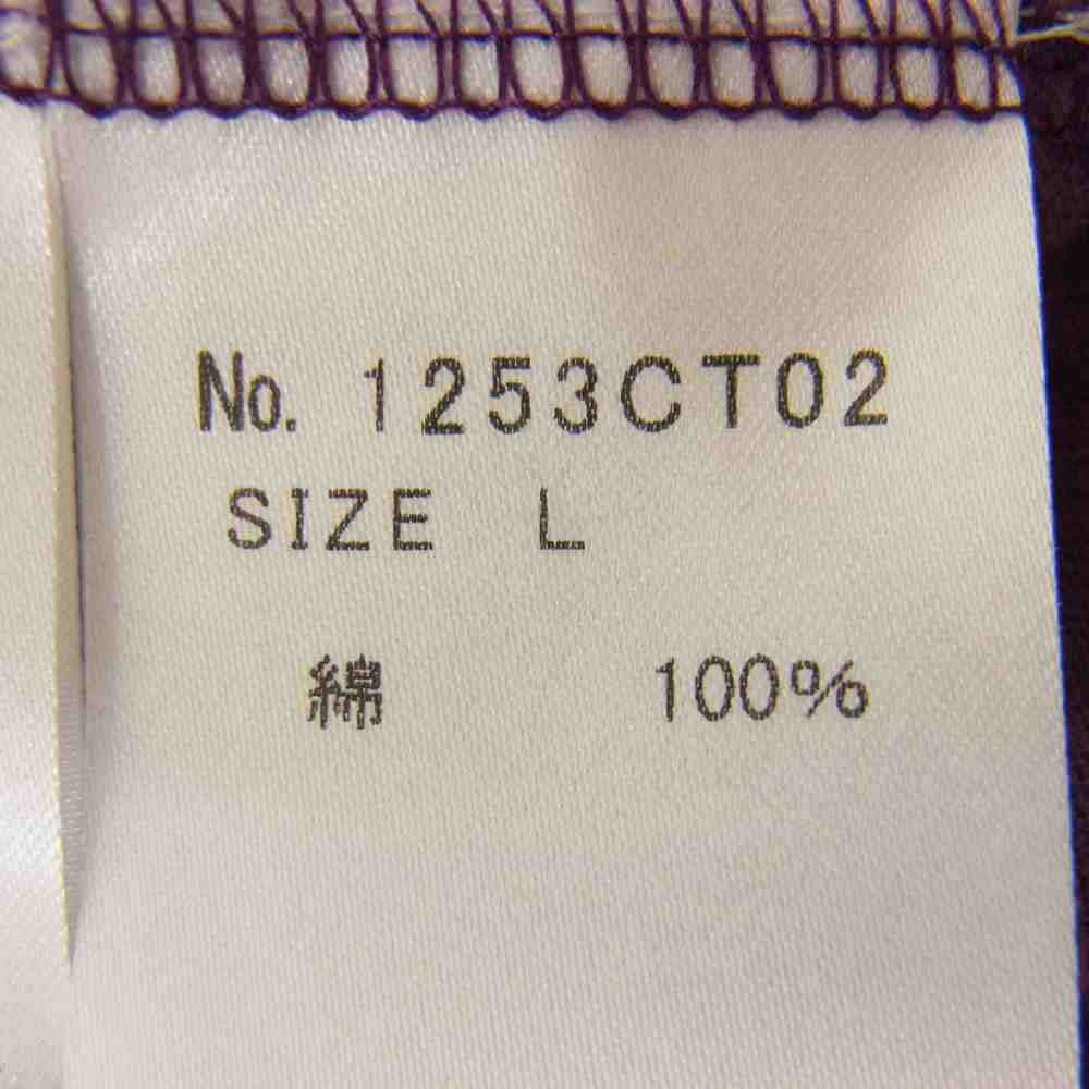 HYSTERIC GLAMOUR ヒステリックグラマー 1253CT02 × PLAY BOY プレイボーイ バニーガール プリント Tシャツ パープル パープル系 L【中古】
