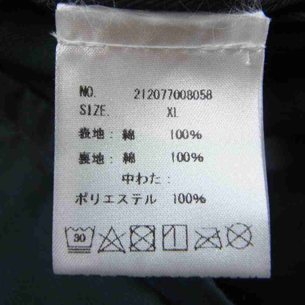UNDEFEATED アンディフィーテッド 212077008058 OUTDOOR PUFFER VEST アウトドア パファ ベスト グレー系 XL【中古】