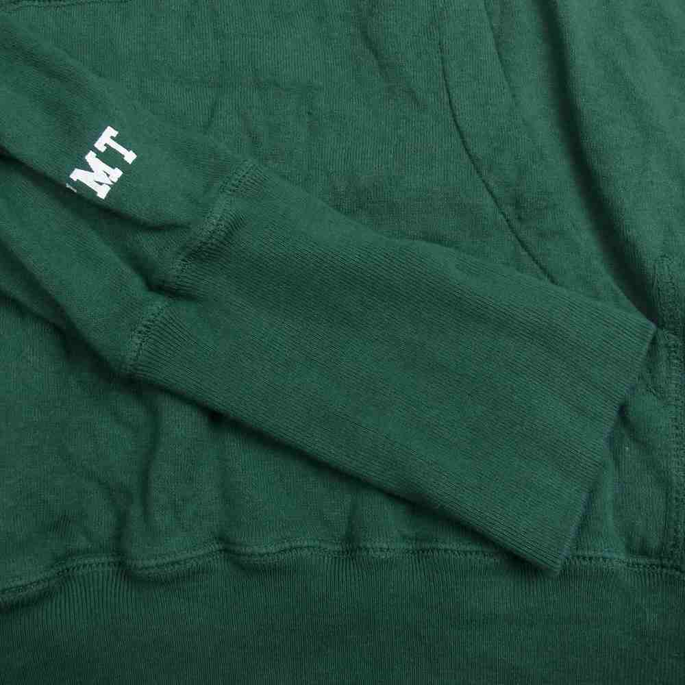 TMT ティーエムティー TSW-S20SP01 GAUZE MINI FRENCH TERRY HOODIE BIG HOLIDAY スウェット フーディ パーカー グリーン系 L【中古】