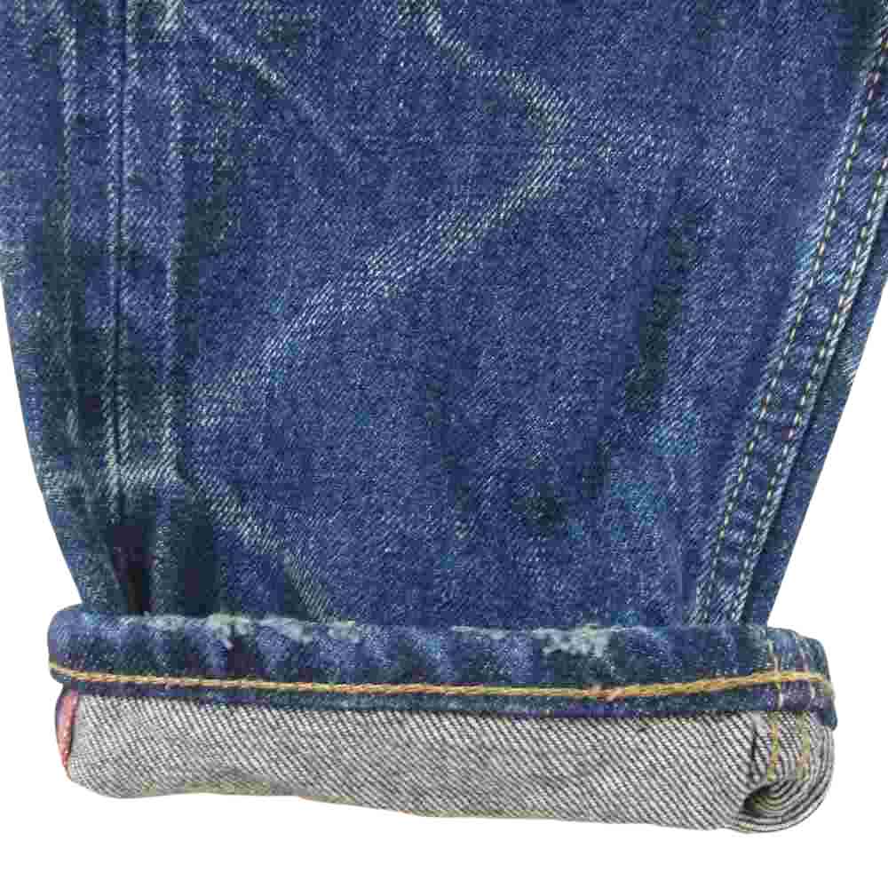 TMT ティーエムティー TPT-F2101 HQ DENIM 5P TAPERED VINTAGE PROCESSING テーパード ヴィンテージ 加工 デニム パンツ インディゴブルー系【中古】