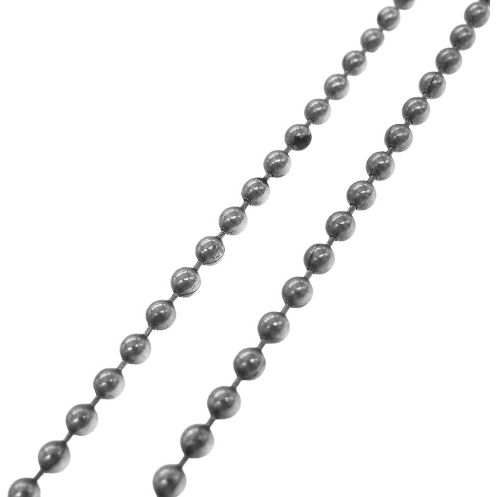 CHROME HEARTS クロムハーツ(原本無) FRAMED CH PLUS フレームド CH プラスチャーム ストーン ネックレス シルバー系【中古】