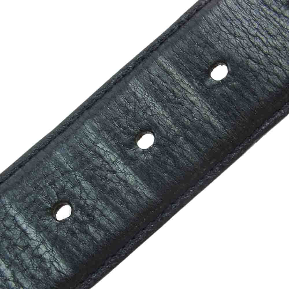 CHROME HEARTS クロムハーツ(原本無) 38インチ OJT スクエア ベルト ブラック系 38【中古】