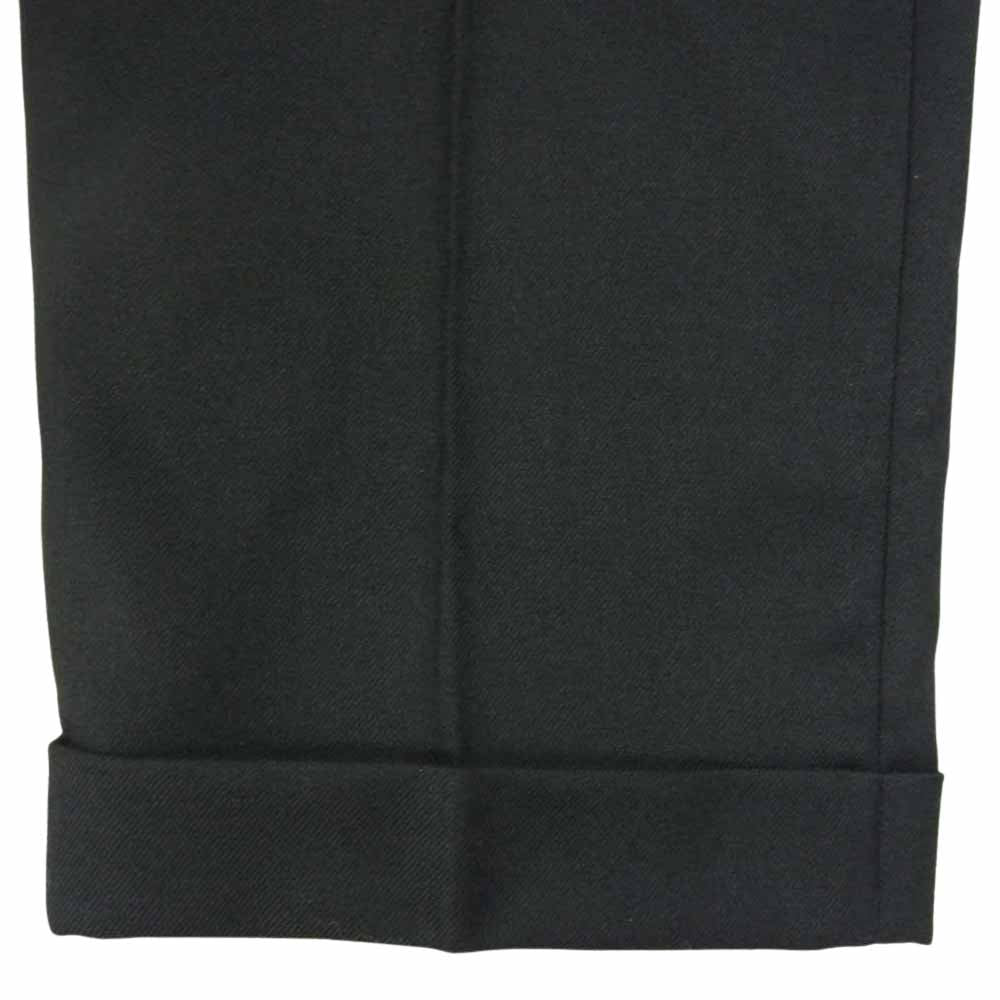 サタデーズニューヨークシティ BBS-68260-B レーヨン混 1タック テーパード ウース スラックスパンツ ブラック系 30【中古】