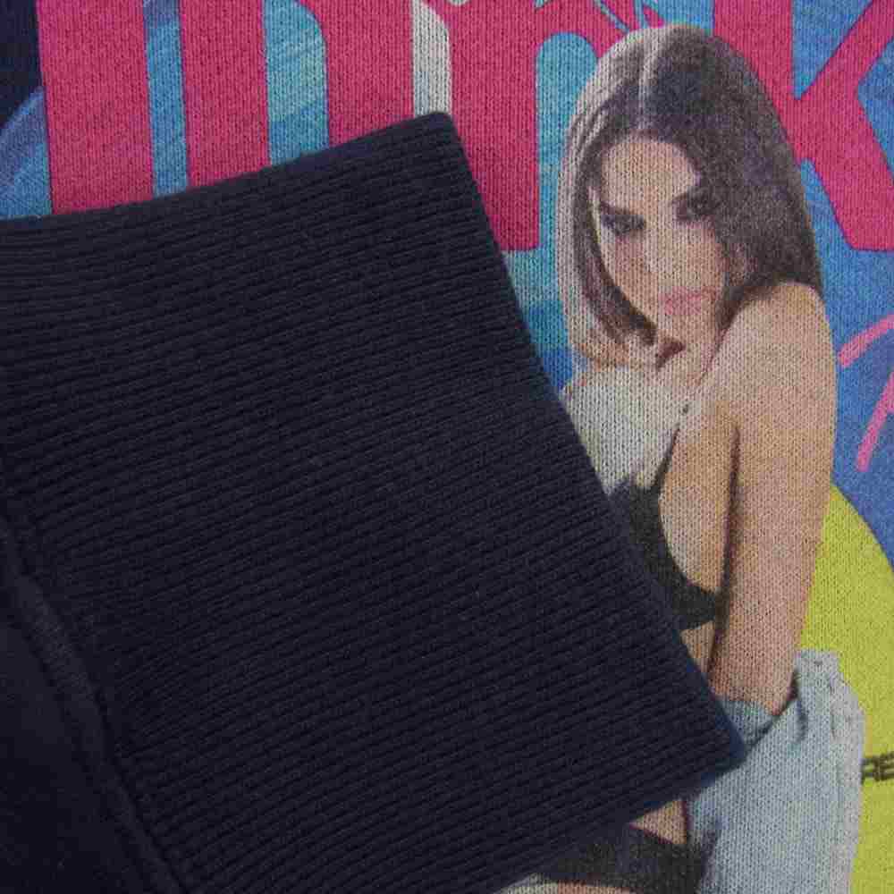 HYSTERIC GLAMOUR ヒステリックグラマー 1263CS01 PLAYBOY JUNKIE SWEAT プレイボーイ ジャンキー スウェット インディゴブルー系 S【中古】