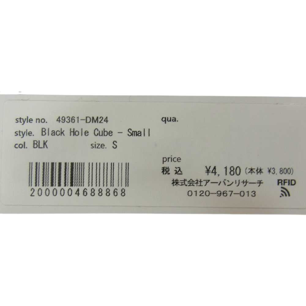 patagonia パタゴニア 22SS 49361 22年製 BLACK HOLE CUBE SMALL ブラックホールキューブ スモール ブラック系 ONE SIZE【新古品】【未使用】【中古】