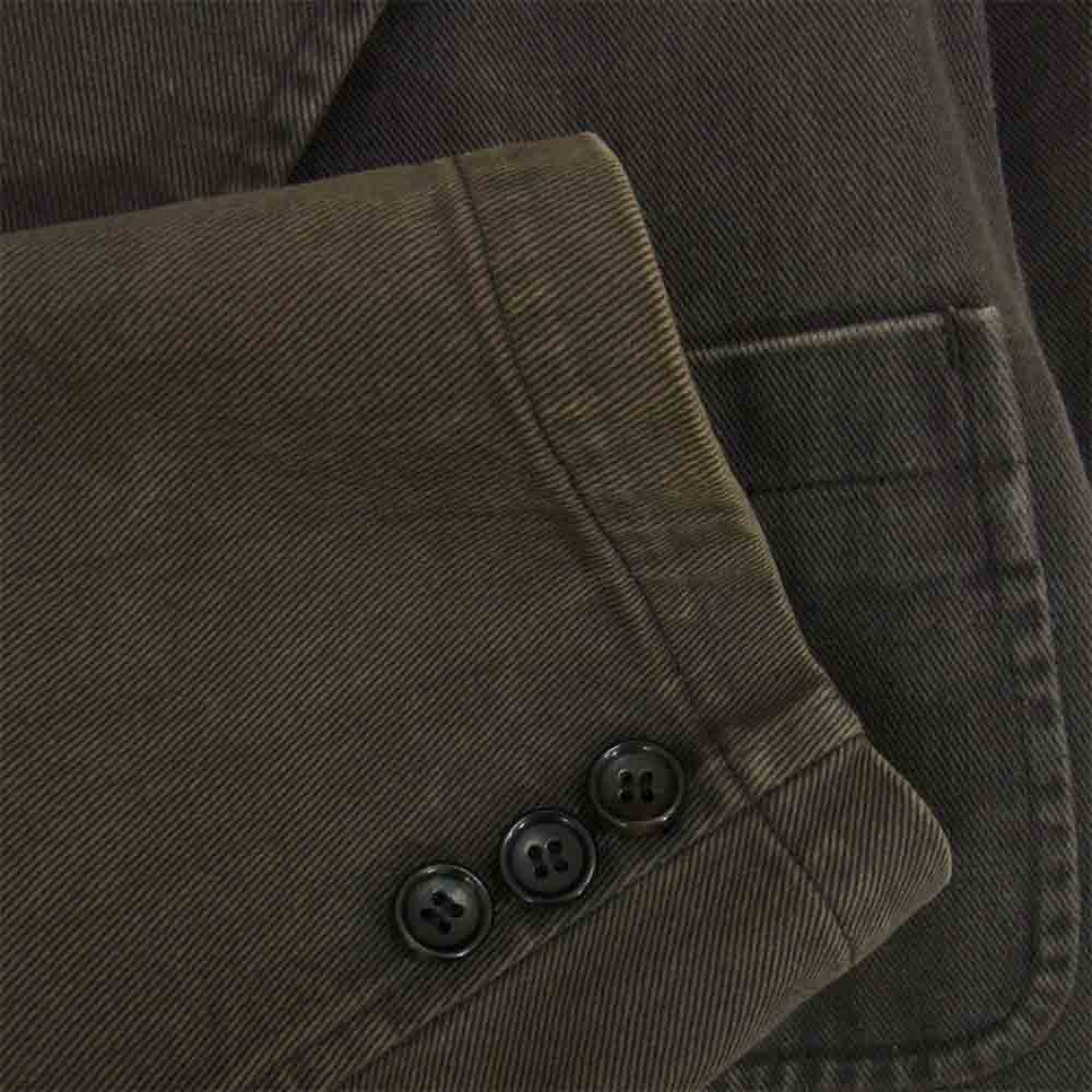 COMME des GARCONS HOMME コムデギャルソンオム AD2001 HC-J013 製品加工 3B テ―ラードジャケット ブラウン系 M【中古】