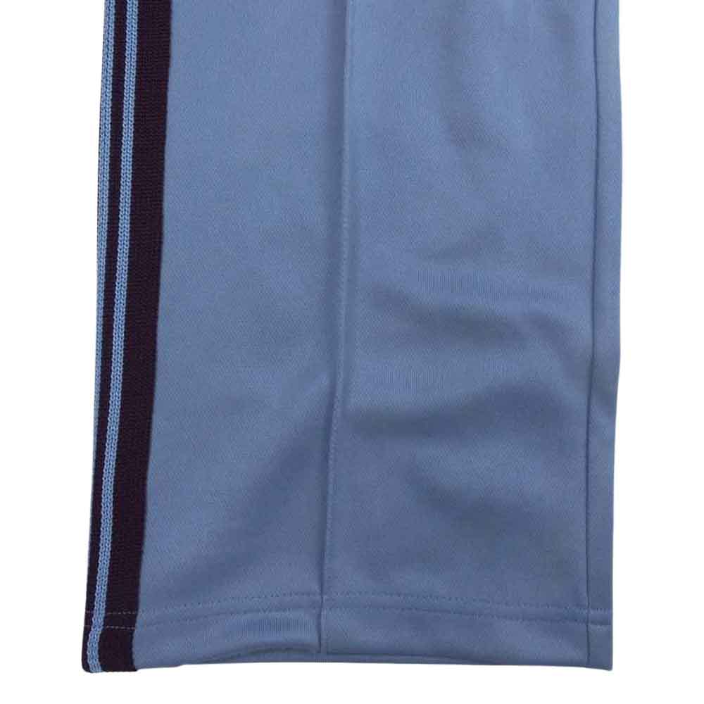 Needles ニードルス KP221 NARROW TRACK PANT POLY SMOOTH トラック パンツ ライトブルー系 L【中古】
