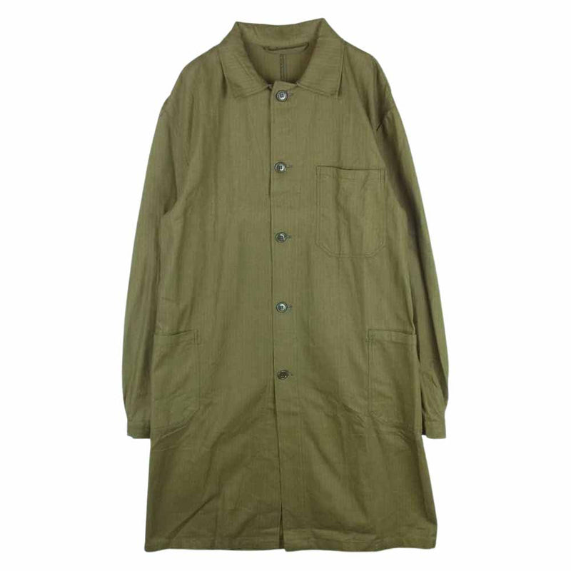 チェコ軍 Work Coat ヘリンボーン ツイル ワークコート ブラウン系【中古】