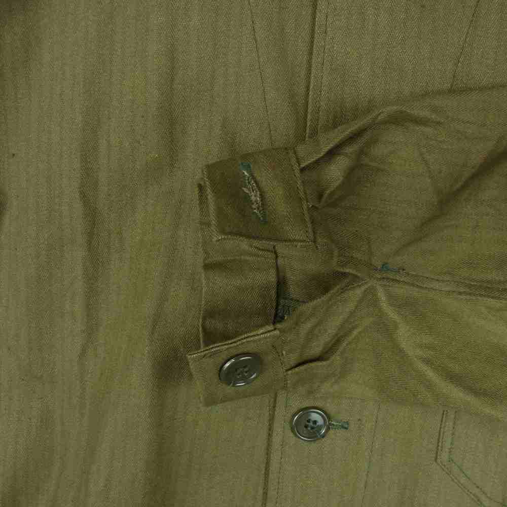 チェコ軍 Work Coat ヘリンボーン ツイル ワークコート ブラウン系【中古】