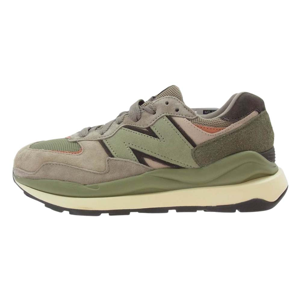NEW BALANCE ニューバランス M5740RSB スニーカー BROWN/KHAKI 26cm 