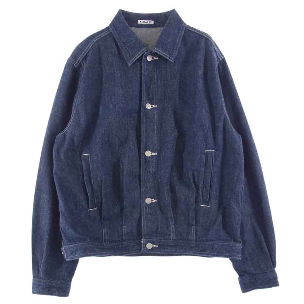 AURALEE オーラリー 22SS A22SB01SD Selvedge Light Denim Blouson
