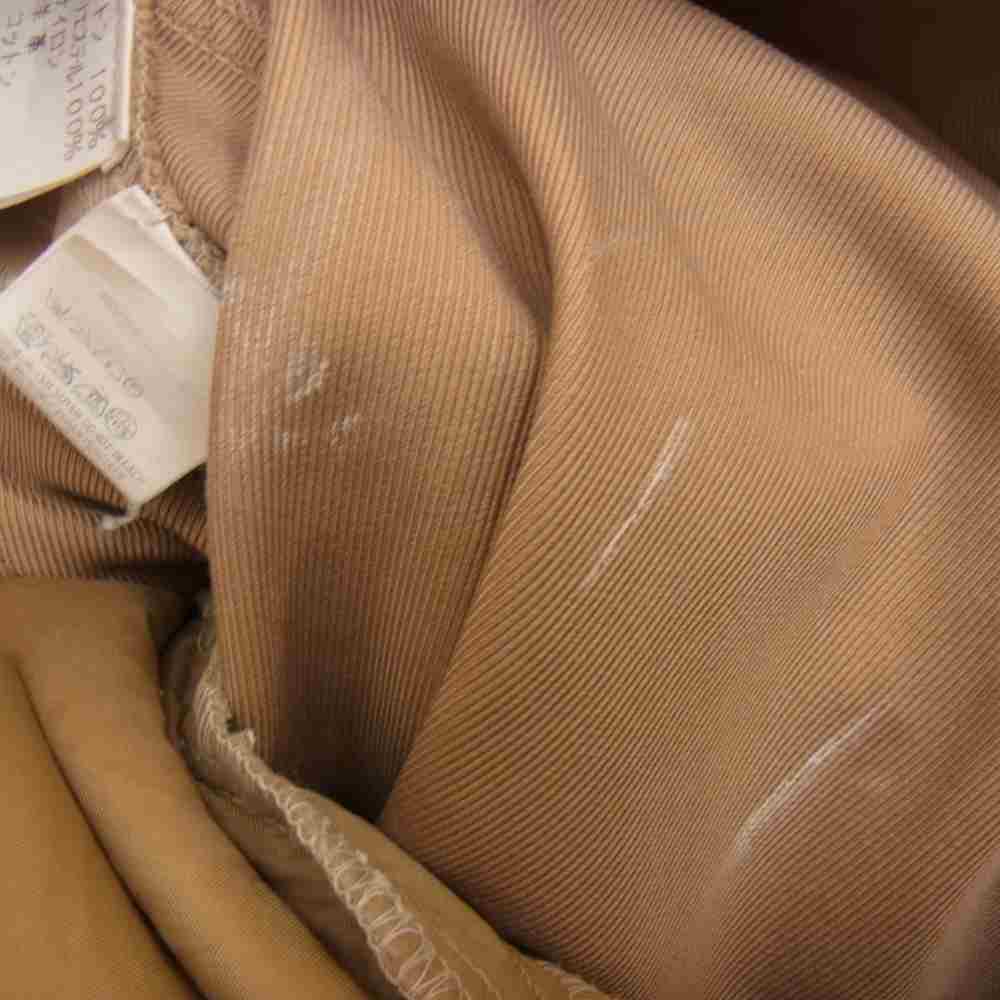 g.guaglianone ジャンニガリアノーネ 国内正規品 イタリア製 着脱可能ライナー付 襟ボア モーターサイクル ジャケット ベージュ系 サイズ表記無【中古】