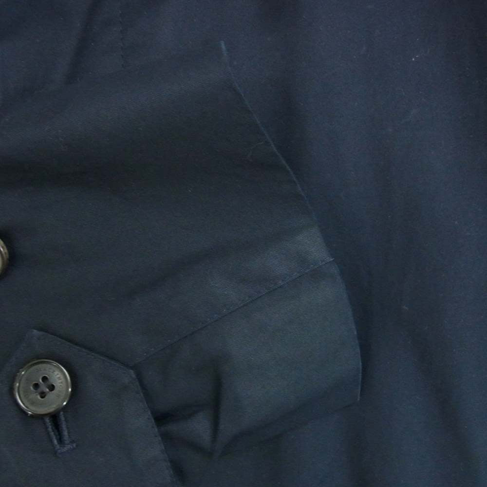 Mackintosh マッキントッシュ 英国製 ベルト付き ステンカラー コート ダークネイビー系 40【中古】