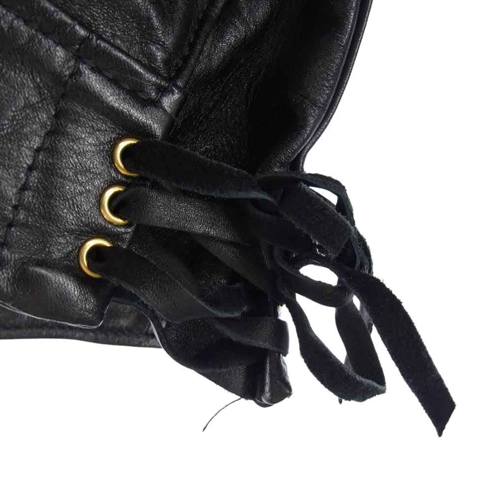 LANGLITZ LEATHERS ラングリッツレザーズ 1947 Style Horsehide Columbia ヨンナナ コロンビア ホースハイド 馬革 レザー ダブル ライダース ジャケット ブラック系【中古】