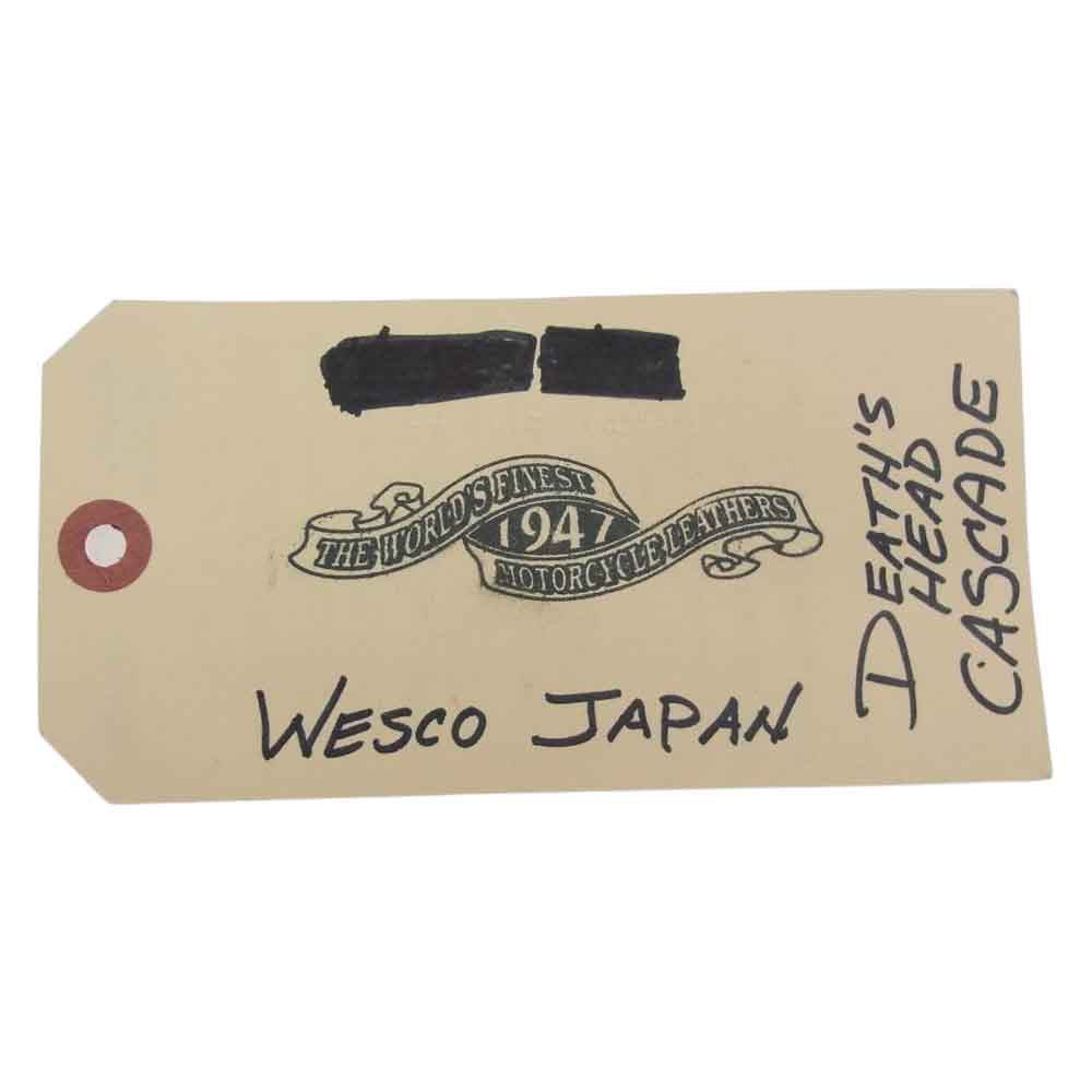 LANGLITZ LEATHERS ラングリッツレザーズ D.H.C DEATH'S HEAD CASCADE デスズ ヘッド キャスケード レザー ライダース ジャケット ホワイト ホワイト系【中古】