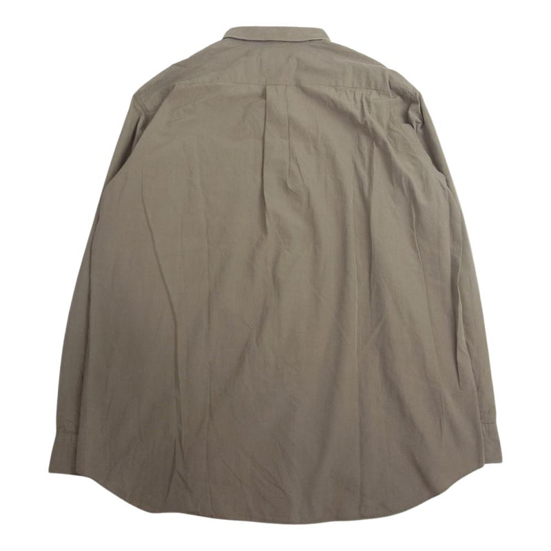 COMOLI ウールシャツ　20SS サイズ3 ブラウン COMOLI ウールシャツ 20SS サイズ3 ブラウン