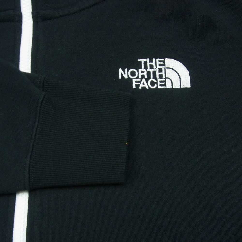 THE NORTH FACE ノースフェイス NT62130 Rearview Full Zip Hoodie リアビュー フル ジップ フーディ ブラック ブラック系 L【中古】