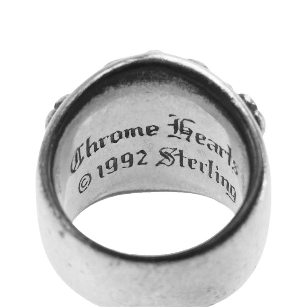 CHROME HEARTS クロムハーツ(原本無) KEEPER RING キーパー リング シルバー系 16号【中古】