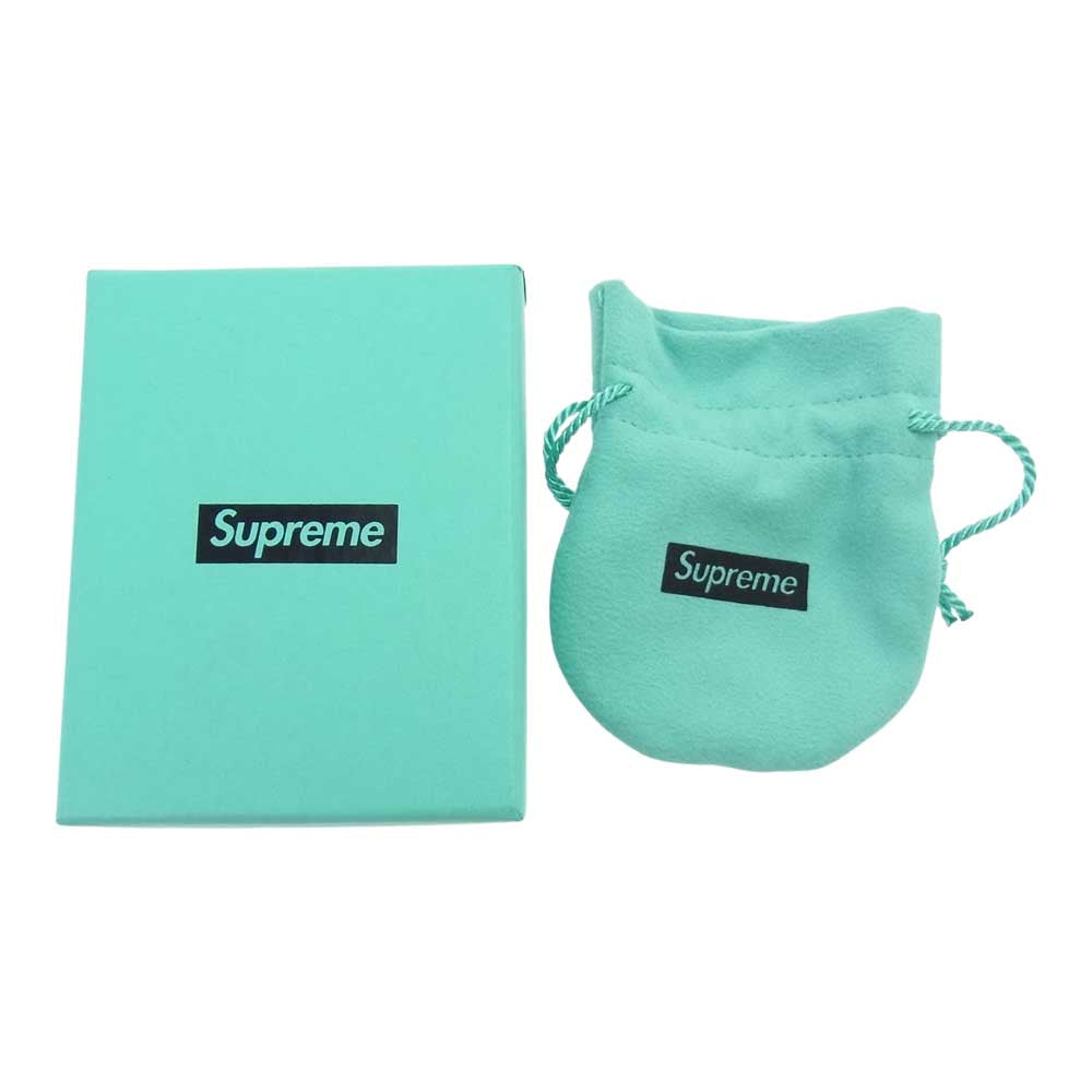 Supreme シュプリーム 21AW TIFFANY&Co. Return to Tiffany Heart Tag Pendant リターントゥーティファニー ハートタグ ペンダント ネックレス シルバー系【中古】
