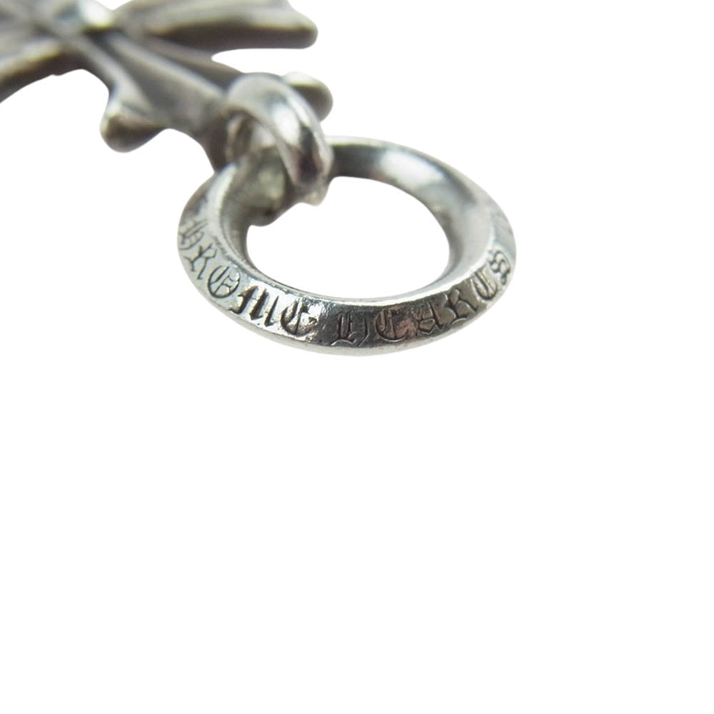 CHROME HEARTS クロムハーツ(原本無) TINY CH CROSS タイニー CHクロス ペンダントトップ シルバー系【中古】