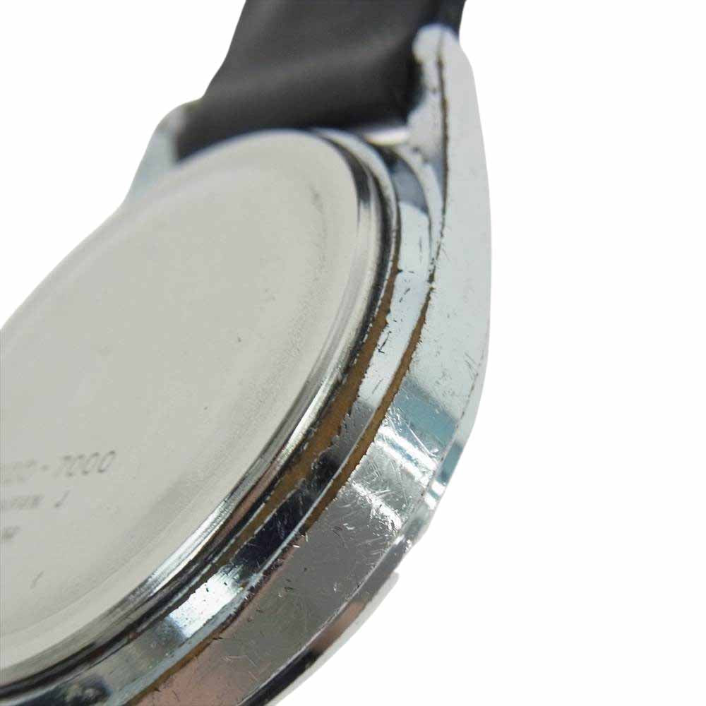 SEIKO セイコー 5000-7000 ディスニータイム ミッキーマウス 70s アンティーク 手巻き 腕時計 ウォッチ ブラック系 シルバー系【中古】