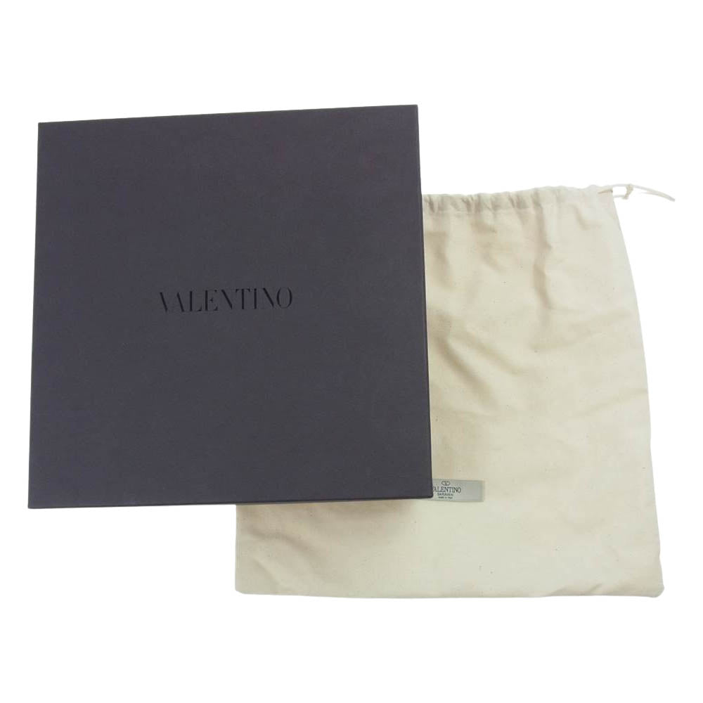VALENTINO ヴァレンティノ 21AW WY2HGA11UXI VLTN ロゴプリント バケットハット ブラック系【中古】