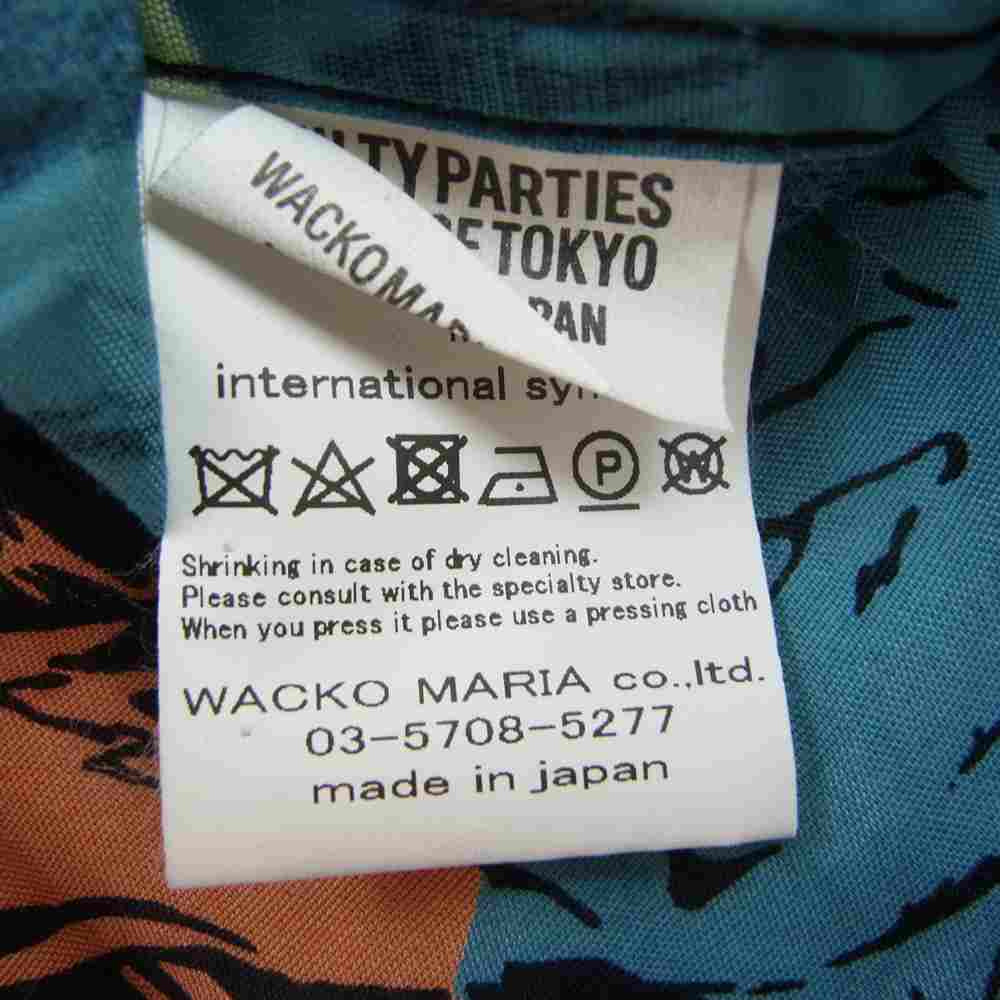 WACKO MARIA ワコマリア 20SS HAWAIIAN SHIRT S/S エロ ホラー ゾンビ ヌード アロハ マルチカラー系 M【中古】