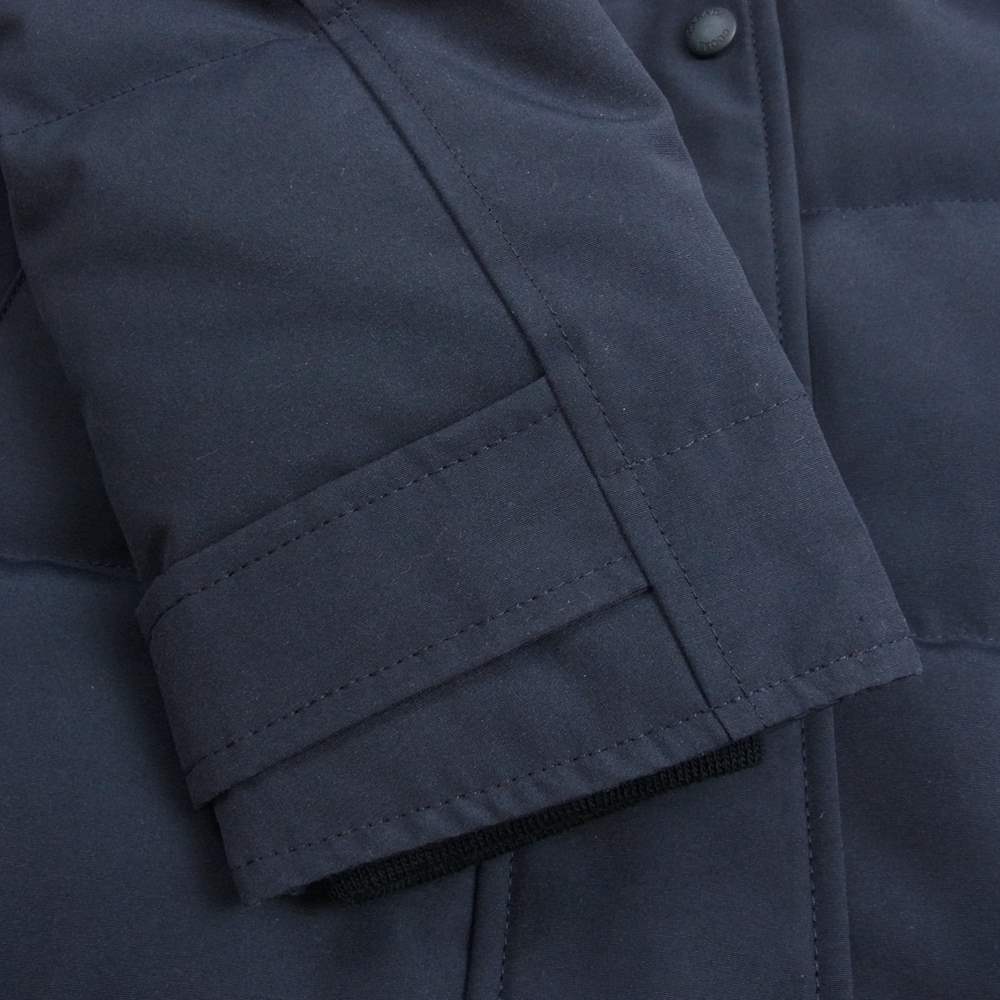 CANADA GOOSE カナダグース 2302JL 国内正規品 MACKENZIE PARKA マッケンジー パーカ ダウンコート ネイビー系 S【極上美品】【中古】