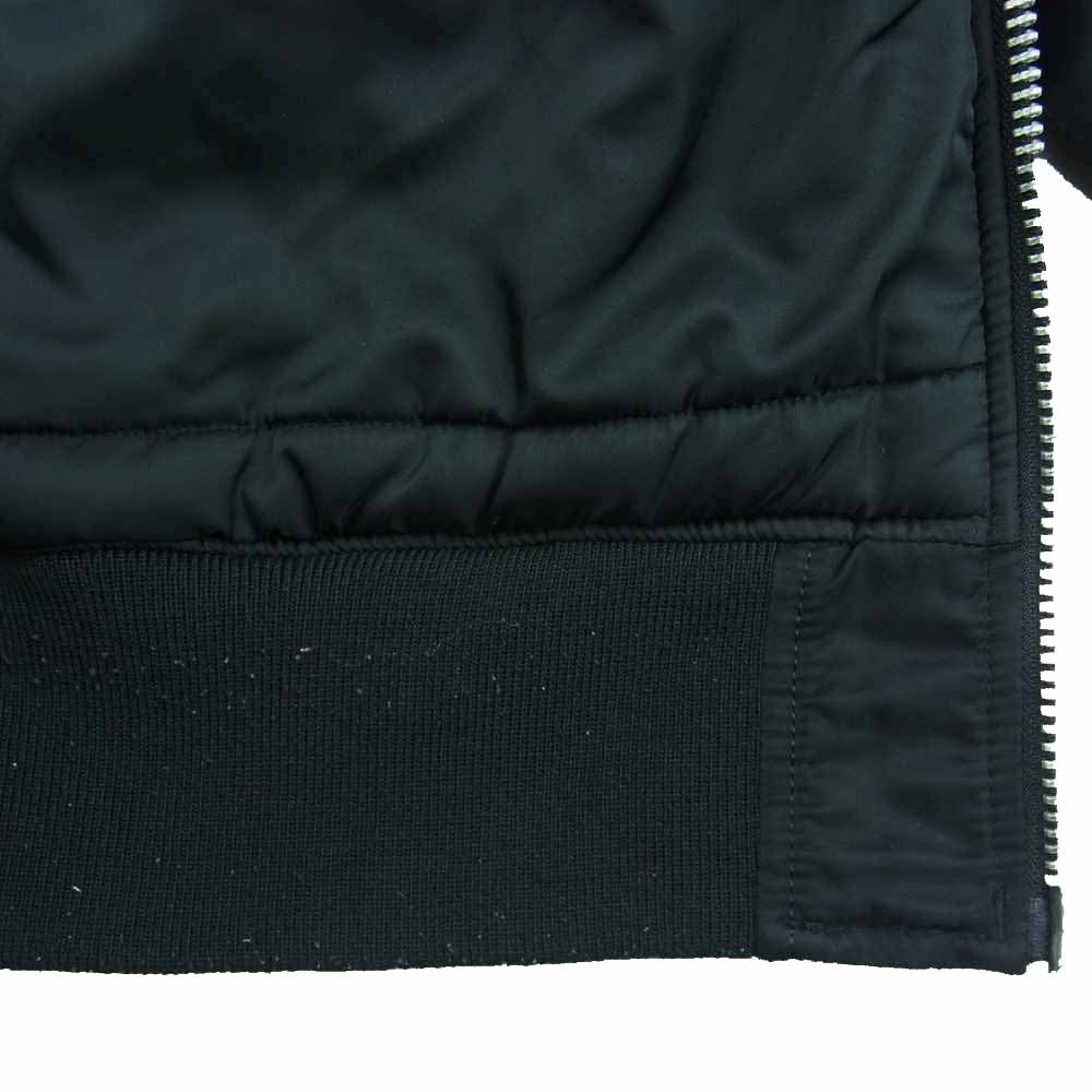 ALPHA アルファ 20AW TA0412-9001 KYNE NO COFFEE MA-1 JACKET キネ ノーコーヒー ジャケット ブラック系 S【中古】