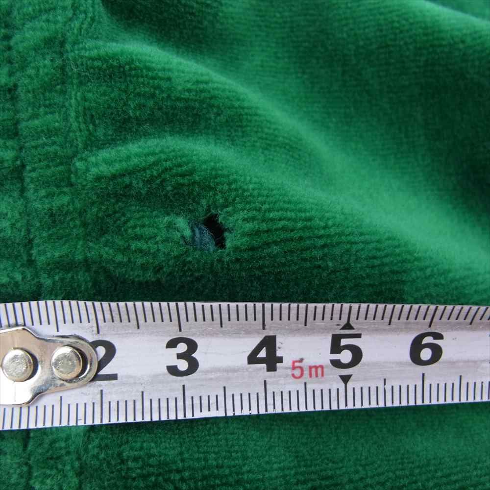 Supreme シュプリーム 21SS HYSTERIC GLAMOUR Velour Track Jacket ヒステリックグラマー ベロア トラックジャケット グリーン系 M【中古】