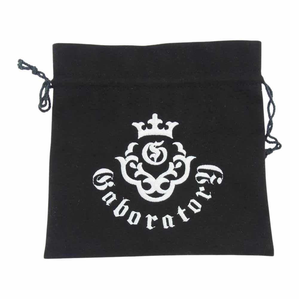 GABOR ガボール ギャランティ付属 スネークキーパー 2ライオン ヘッド アンカーリンク ウォレットチェーン シルバー系【中古】