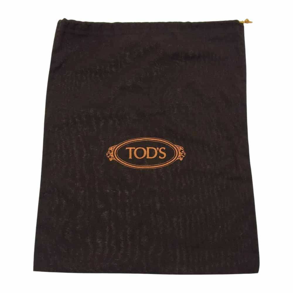 TOD’S トッズ レザー スニーカー ブラック系 8【中古】