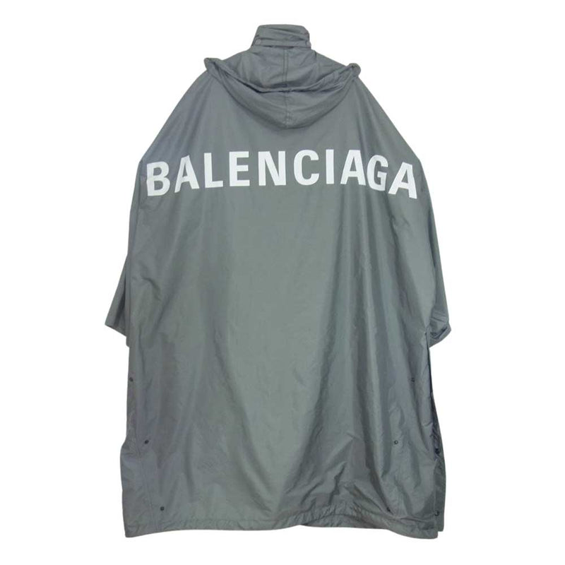 BALENCIAGA バレンシアガ 518184 TXD14 Opera Raincoat バックロゴ