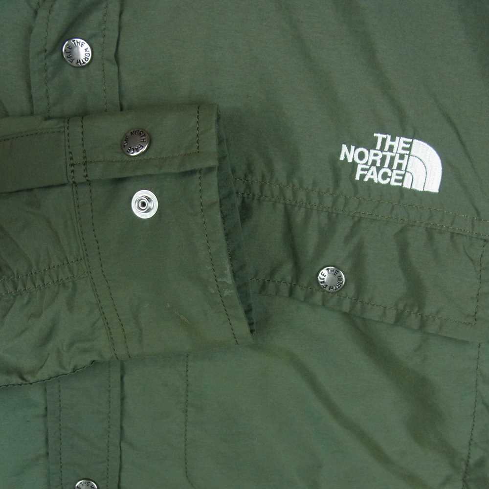 THE NORTH FACE ノースフェイス NR11961 L/S NUPTSE SHIRT 長袖 ヌプシ シャツ ナイロン グレイッシュカーキ系 L【中古】
