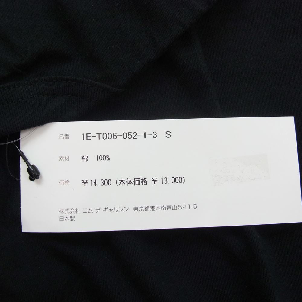 BLACK COMME des GARCONS ブラックコムデギャルソン AD2020 1E-T006 Disney ディズニー ミッキー プリント 2トーン Tシャツ ブラック系 レッド系 S【新古品】【未使用】【中古】