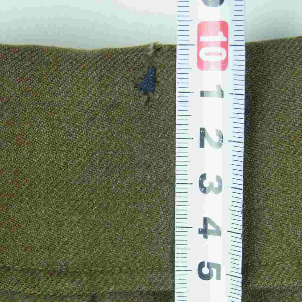 アメリカ軍 Inspector ウール ワッペン ミリタリー ジャケット カーキ系 36R【中古】