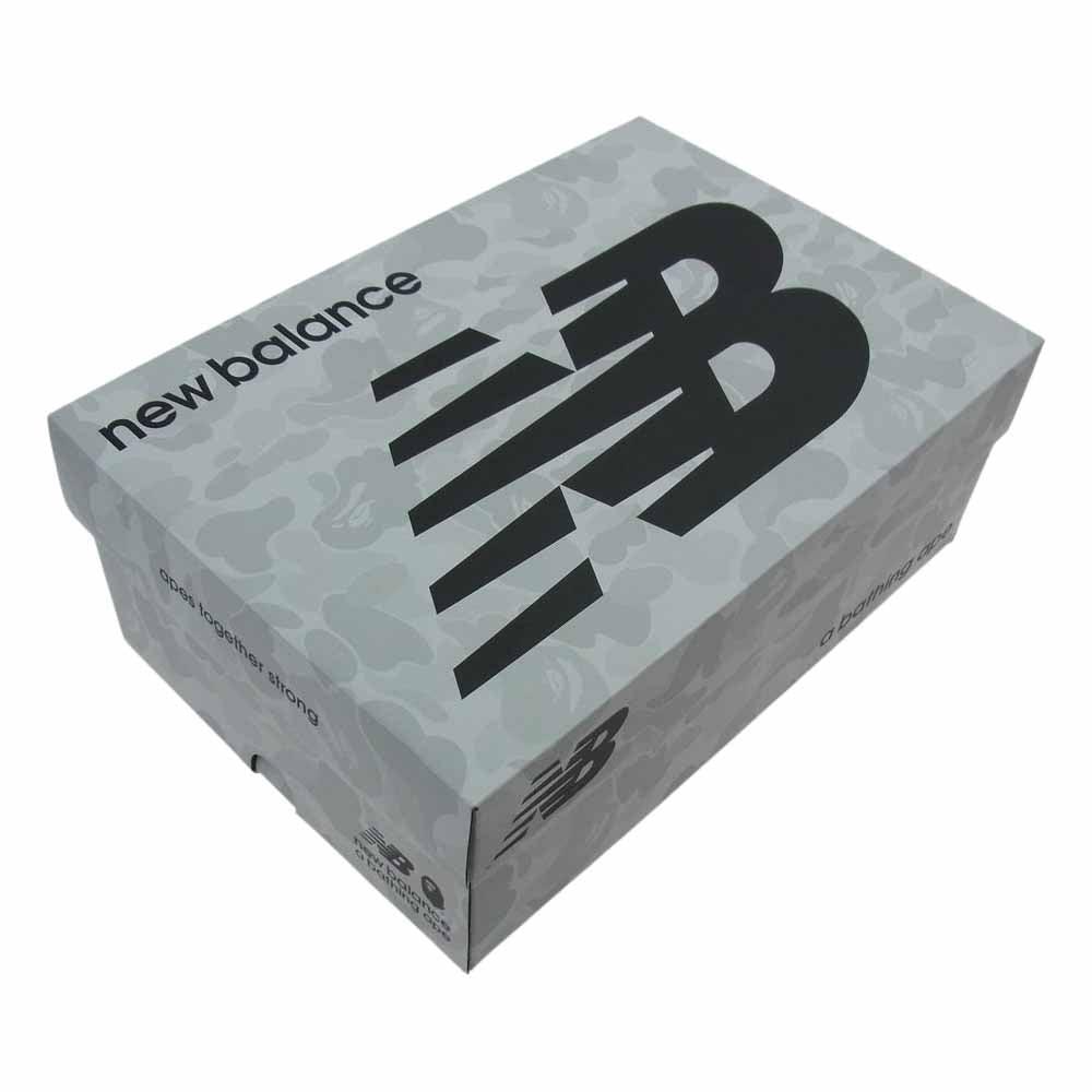 NEW BALANCE ニューバランス M5740BAP BAPE アベイシングエイプ ローカット スニーカー マルチカラー系 25.5【新古品】【未使用】【中古】