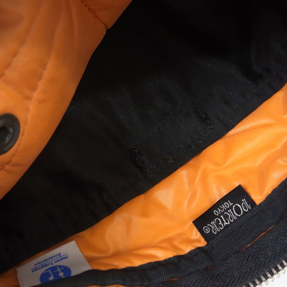 PORTER ポーター TANKER WEST BAG ウェストバック ボディバック ブラック系【中古】