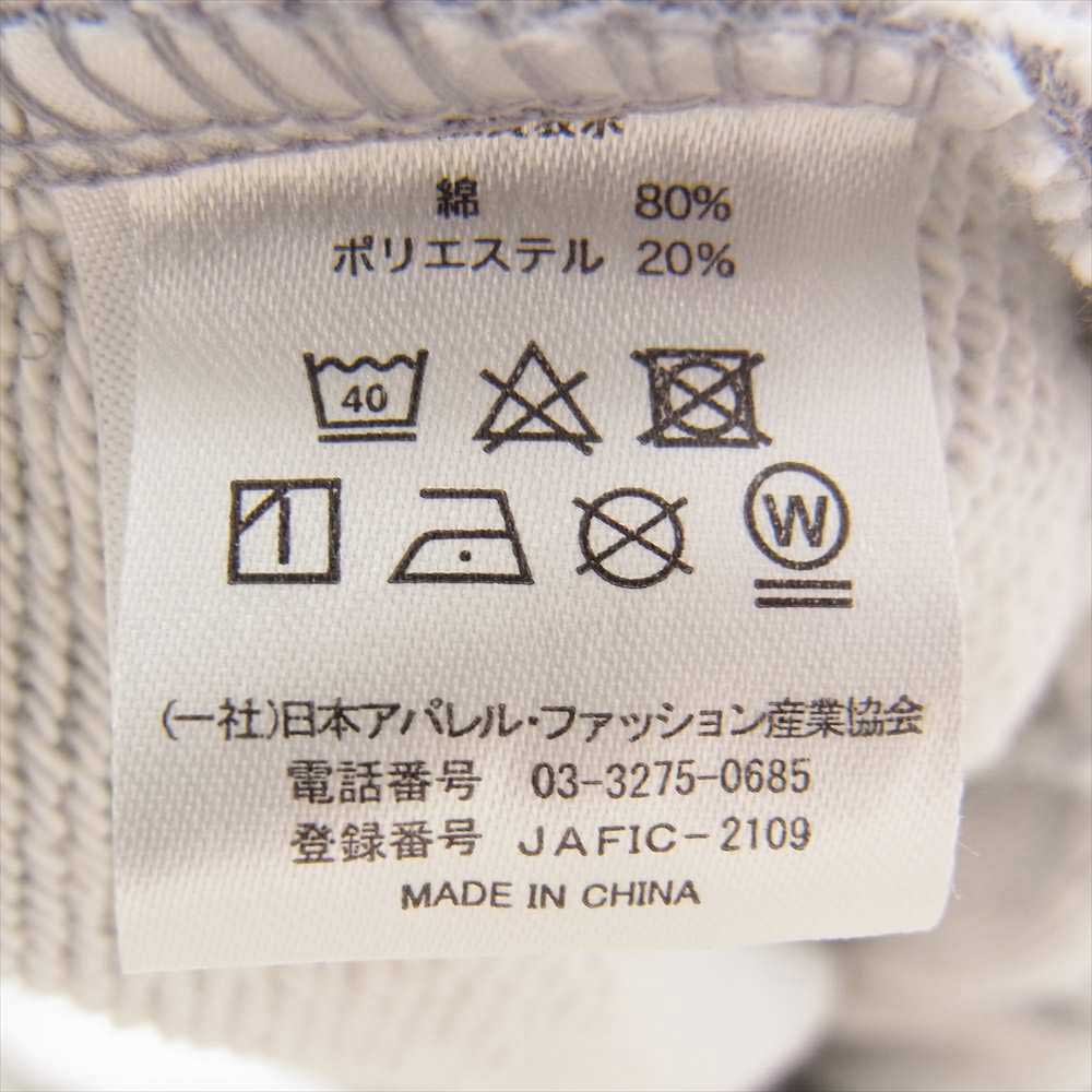 WEIRDO ウィアード WRD-21-MW-02 SWEAT PANTS スウェット パンツ グレー系 L【中古】