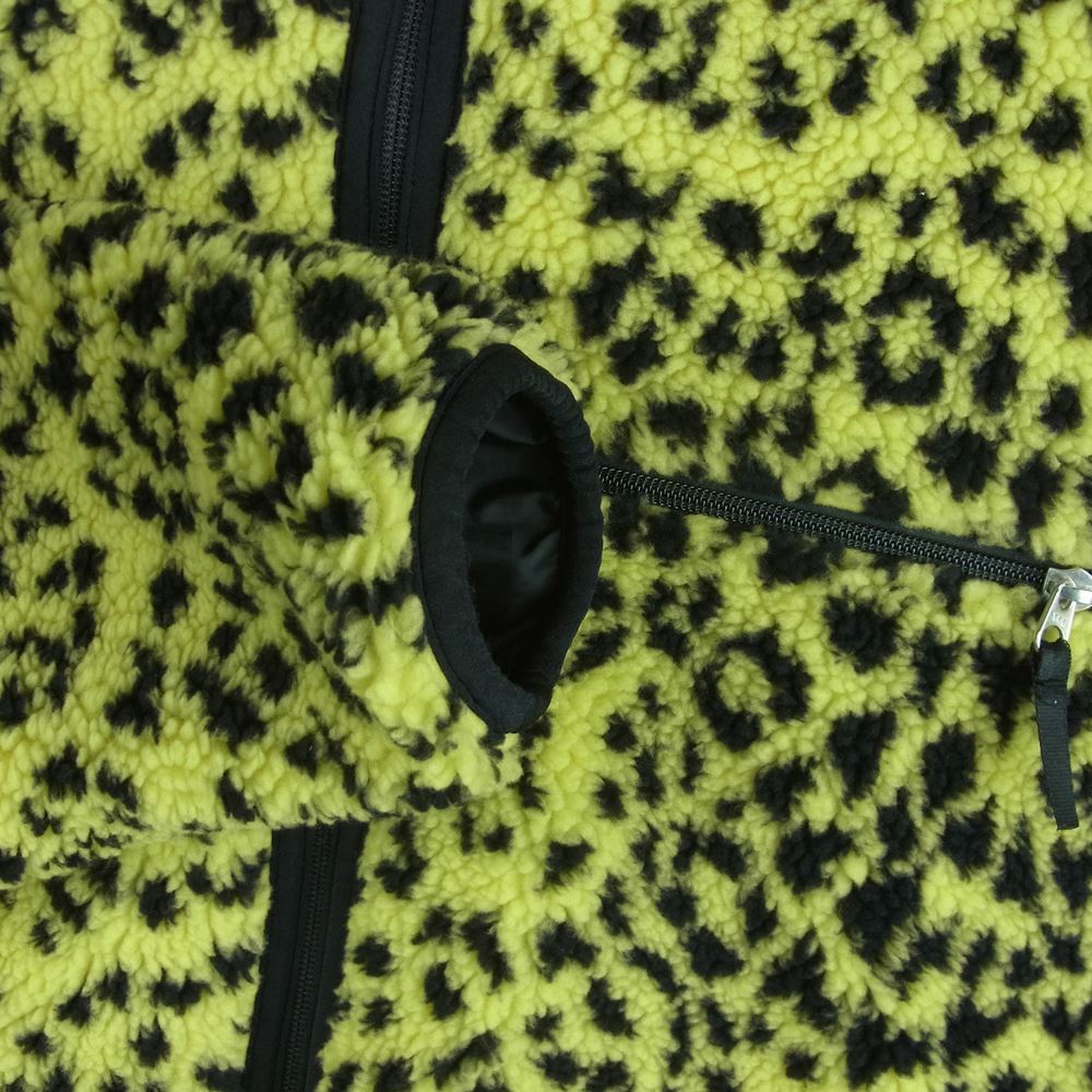 WACKO MARIA ワコマリア 19FW-WMO-OD09 REVERSIBLE BOA FLEECE JACKET リバーシブル ボア ジャケット ブラック系 イエロー系 M【美品】【中古】