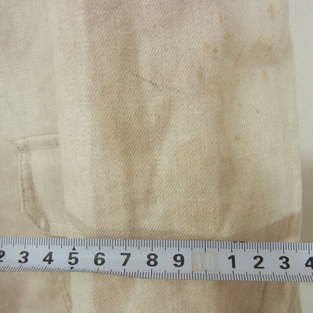 FREAK'S STORE フリークスストア Dickies × VIRGIL NORMAL × WISLOM ディッキーズ ヴァージルノーマル ウィズロム リネン 3B テーラードジャケット ベージュ系 L【中古】