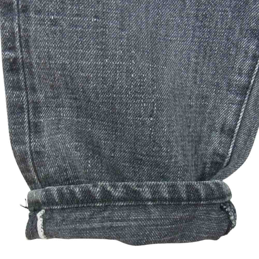 JELADO ジェラード Classic Slim Pants Vintage Finish セルビッチ クラッシック スリム パンツ ブラック 加工 ブラック系 S【中古】