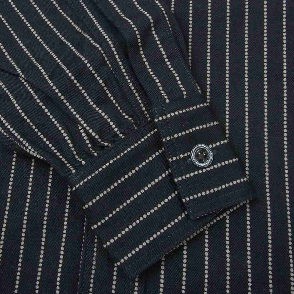 JELADO ジェラード John Gluckow All Purpose Work Shirts ジョングラッコー ブラック ウォバッシュ ワークシャツ ブラック系 XS【中古】