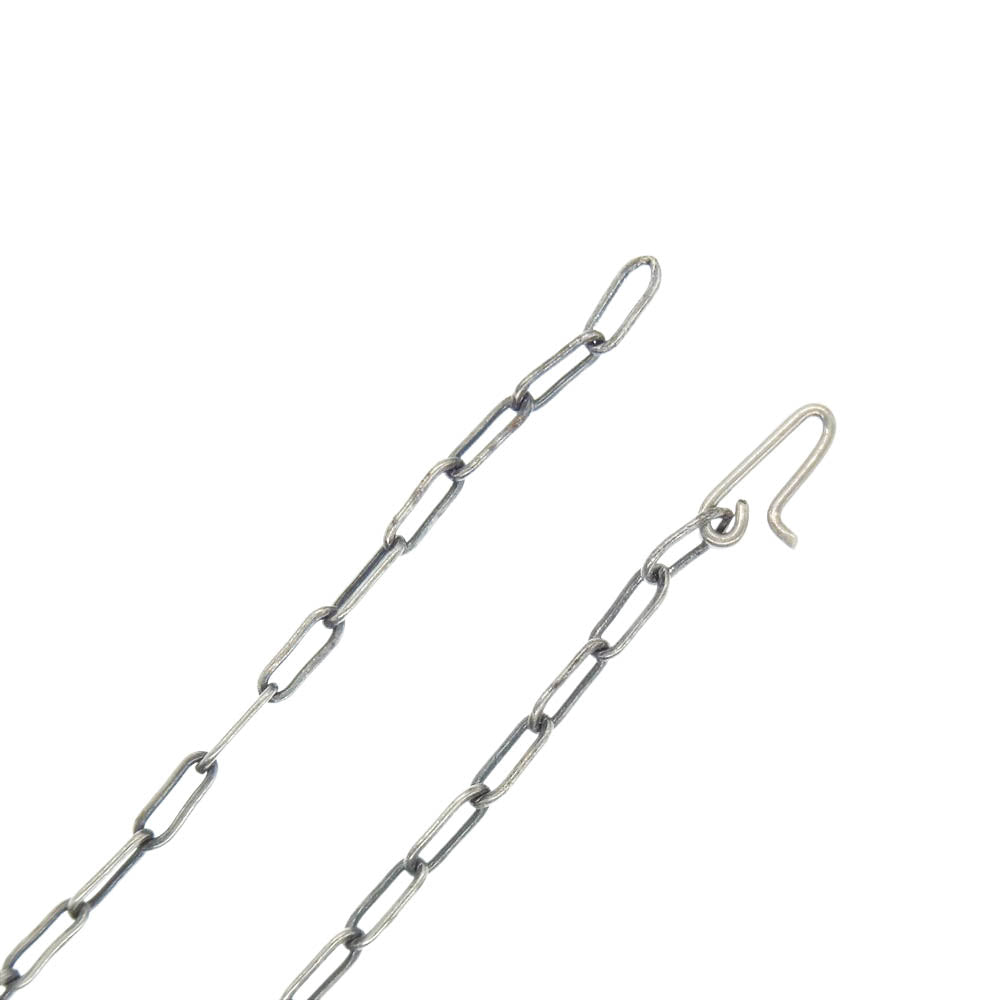 シェリルワッズワース HOPI ホピ族 マンインザメイズ ベア 両面 オーバーレイ ペンダントトップ シルバー系【中古】