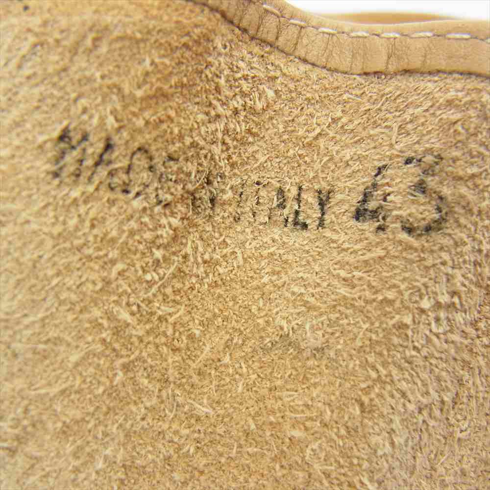 hobo ホーボー ×DIEMME ディエンメ ムートン ブーツ ライトブラウン系 43【中古】