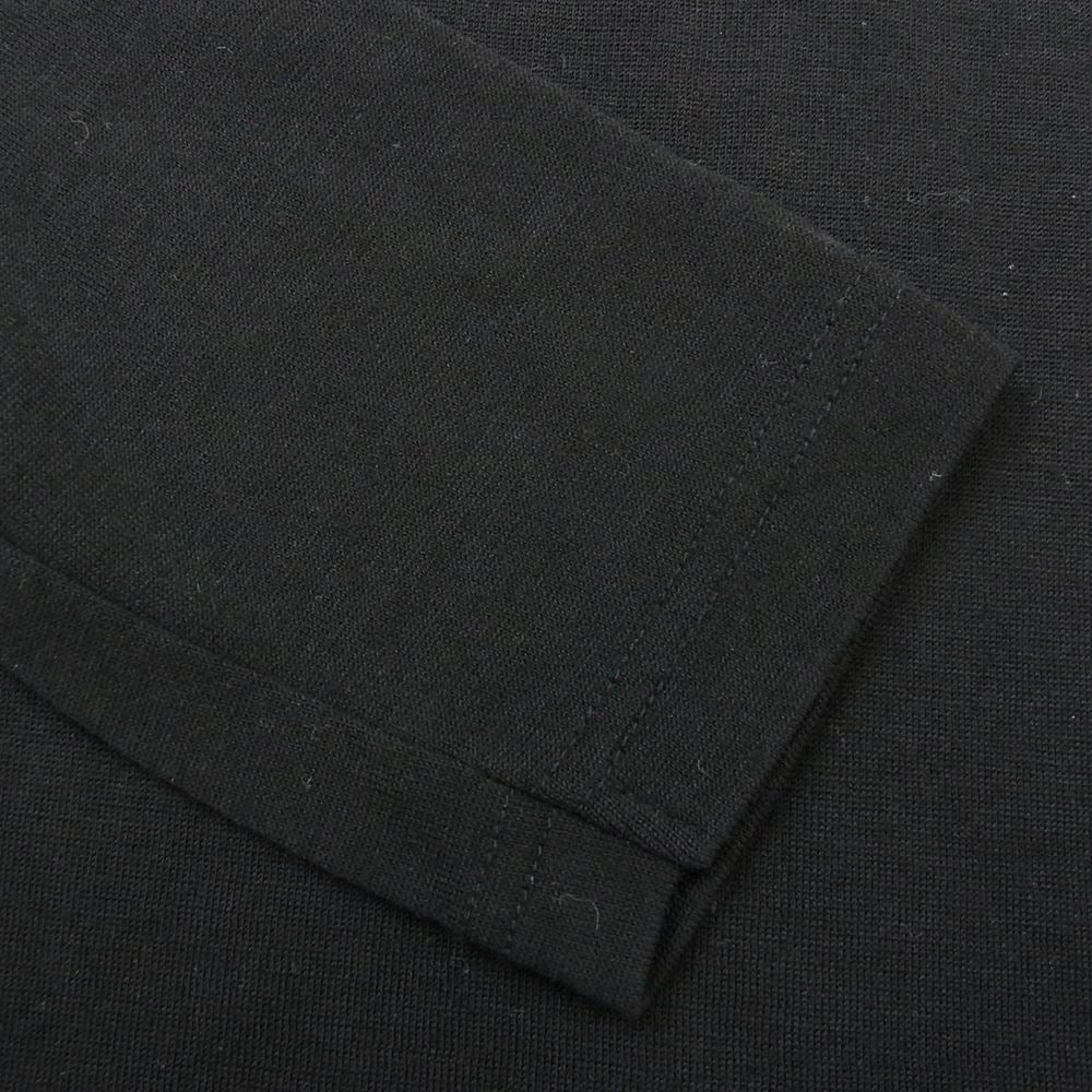 junhashimoto ジュンハシモト 19SS 1101820010 SERIBU CREW NECK L/S セリブ クルーネック ウール カットソー ブラック系【中古】